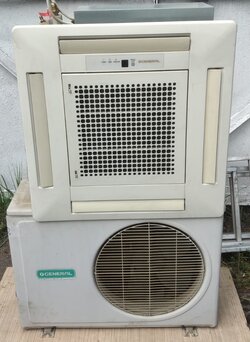 Кассетный кондиционер General (AUG12RBAB/AOG12RMAJL) 12 (на 35 м²) бу