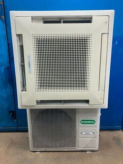 Кассетный кондиционер General (АUG25UUAR/АОG25UNАNL) 24 (до 70 м²) (б/у)