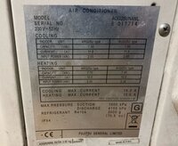 Кассетный кондиционер General (АUG25UUAR/АОG25UNАNL) 24 (до 70 м²) (б/у)