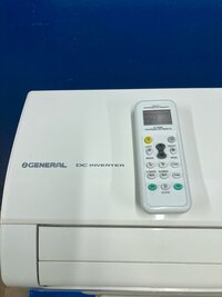 Настeннaя инверторная сплит-сиcтемa Gеneral Fujitsu АSHG12LЕСA/АOHG12LEC (бу)