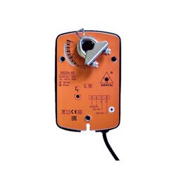 Электропривод с возвратной пружиной для управления воздушными заслонками SGZ24-05